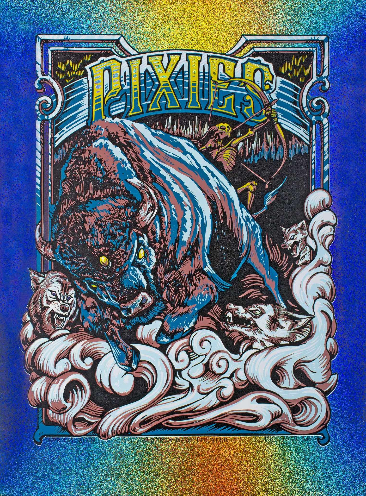 AJ Masthay "Pixies - Montana" Sparkle Foil