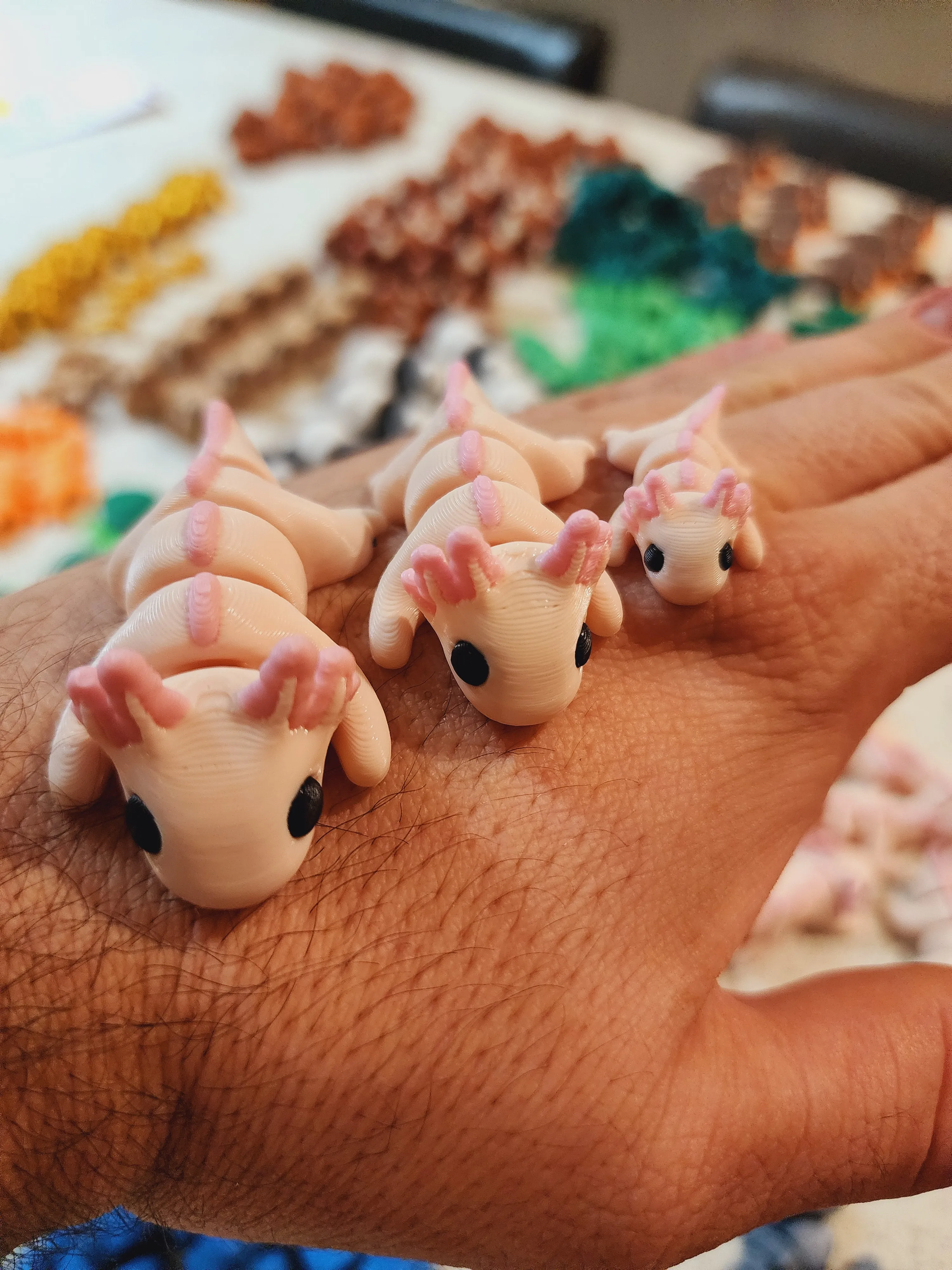Articulated 3D Printed Fidget Toy - Animal Mini's