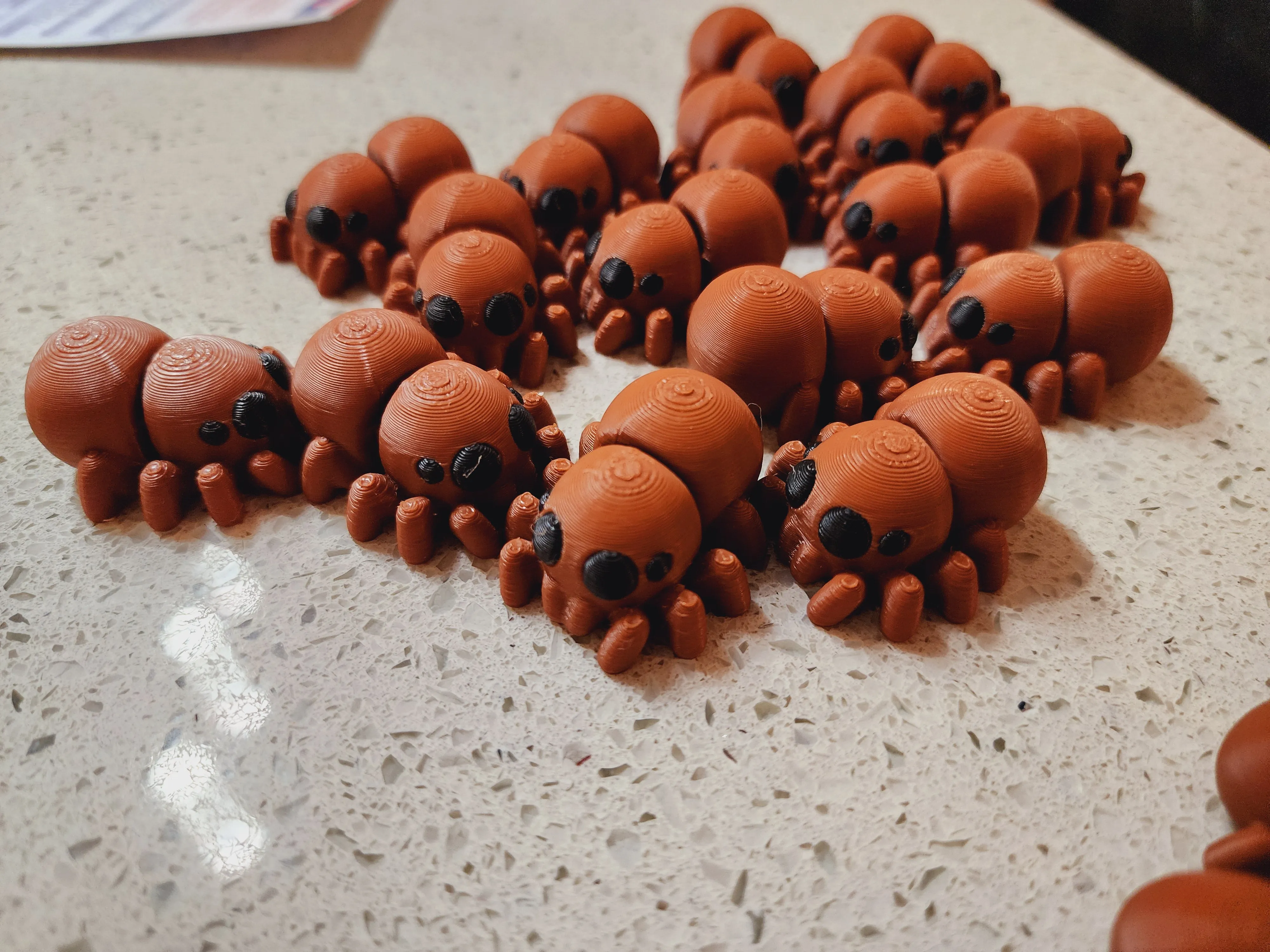 Articulated 3D Printed Fidget Toy - Animal Mini's
