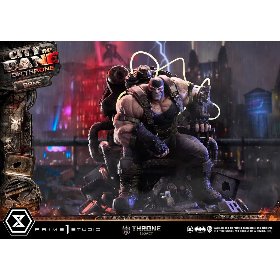 Batman (Comics) City of Bane Bane on Throne Statue (Concept design by Carlos D'Anda) by Prime1 Studios