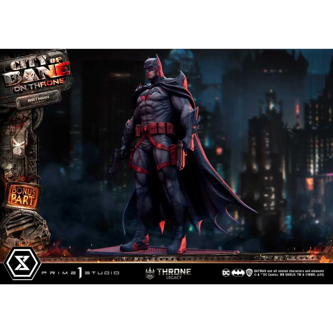 Batman (Comics) City of Bane Flashpoint Batman Statue (Concept design by Carlos D'Anda) Bonus Version by Prime1 Studios
