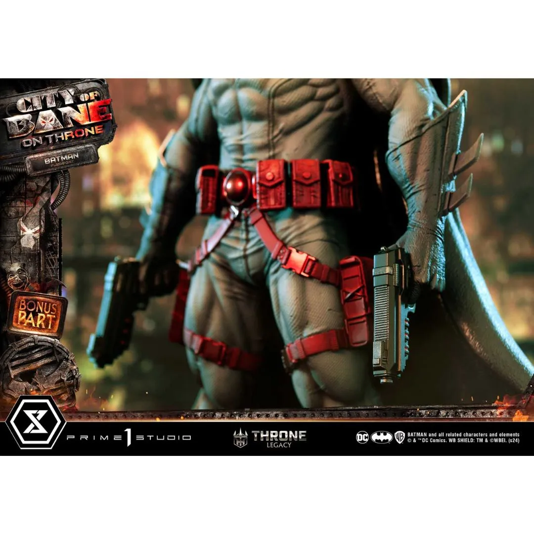 Batman (Comics) City of Bane Flashpoint Batman Statue (Concept design by Carlos D'Anda) Bonus Version by Prime1 Studios