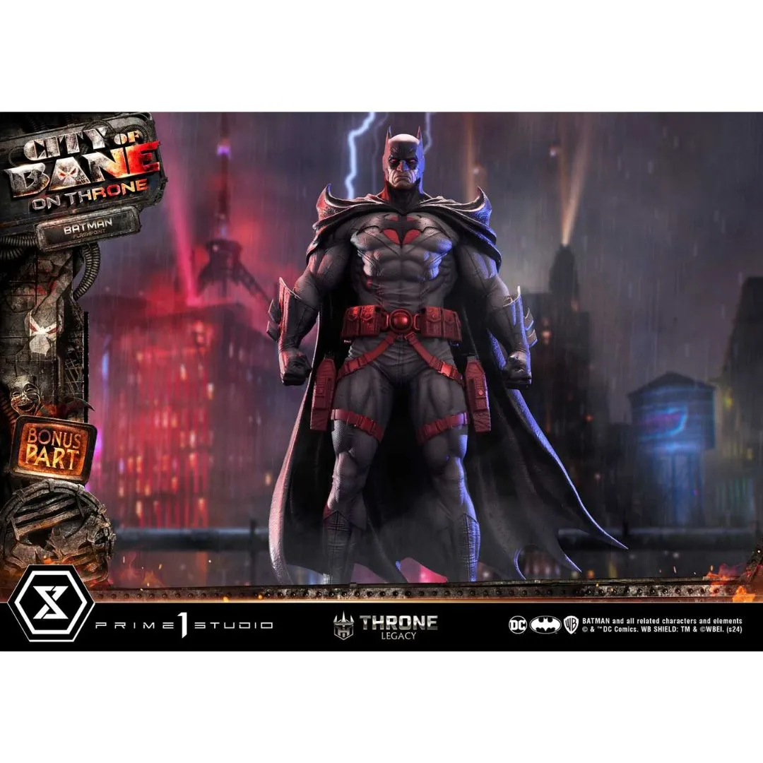 Batman (Comics) City of Bane Flashpoint Batman Statue (Concept design by Carlos D'Anda) Bonus Version by Prime1 Studios