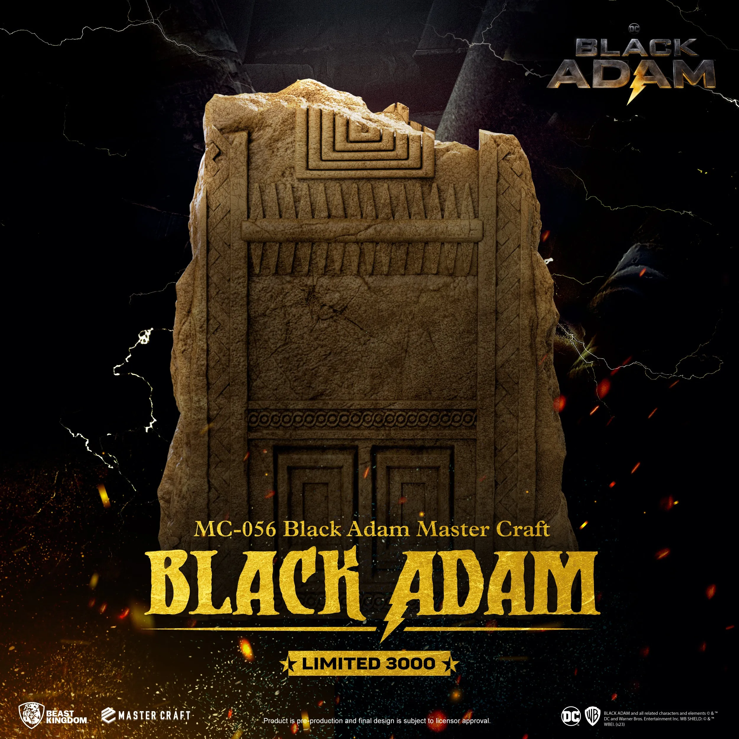 Beast Kingdom MC-056 DC Black Adam 1:4 Scale Master Craft Figure Statue