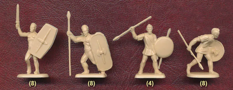 Carthaginian Allies 1/72 Scale Model Plastic Figures