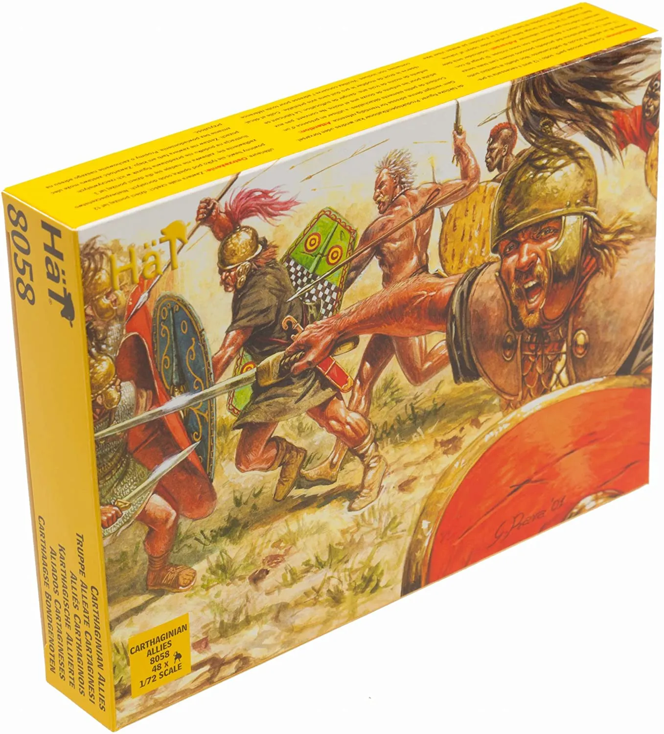 Carthaginian Allies 1/72 Scale Model Plastic Figures