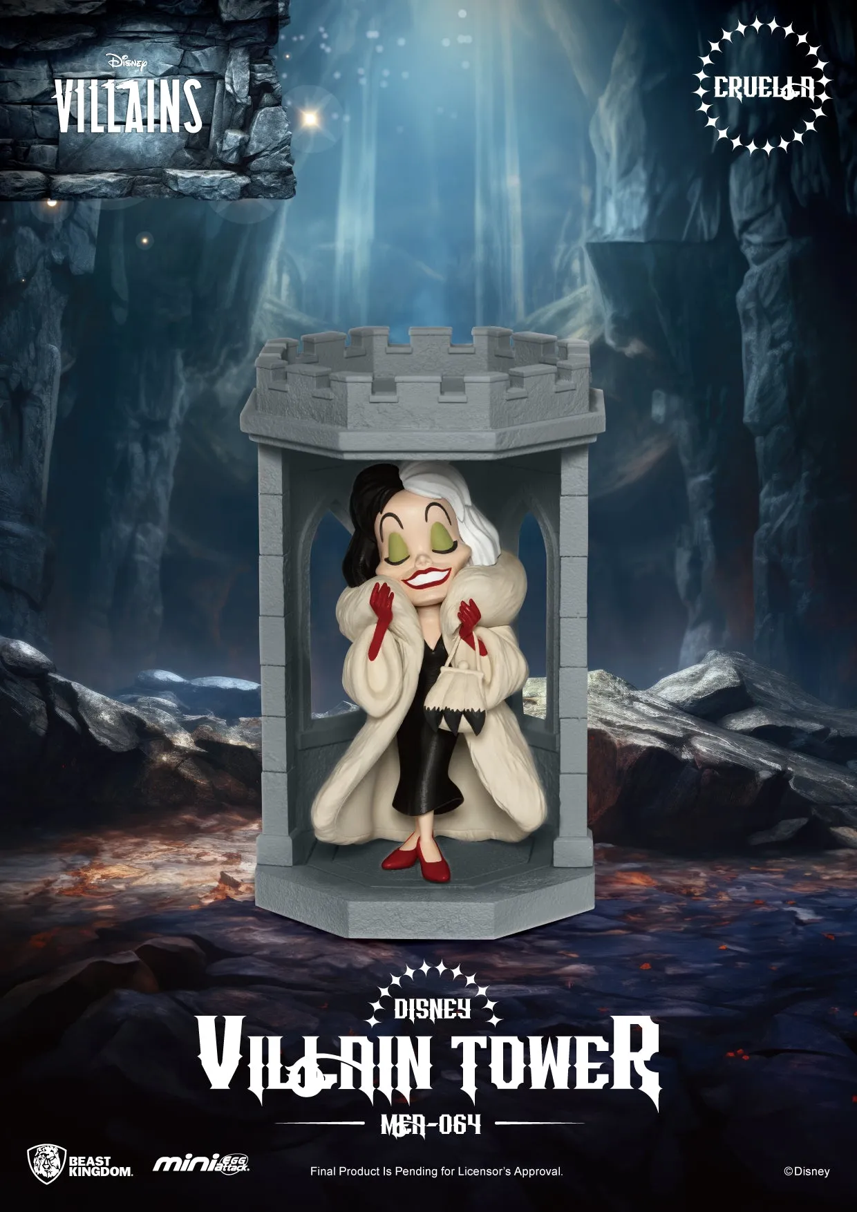 Disney Villain Tower Series Blind Box Set (6PCS)