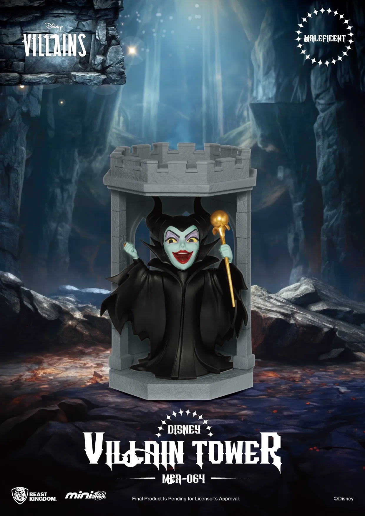 Disney Villain Tower Series Blind Box Set (6PCS)