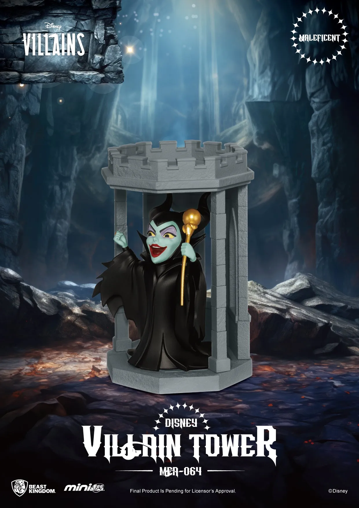 Disney Villain Tower Series Blind Box Set (6PCS)