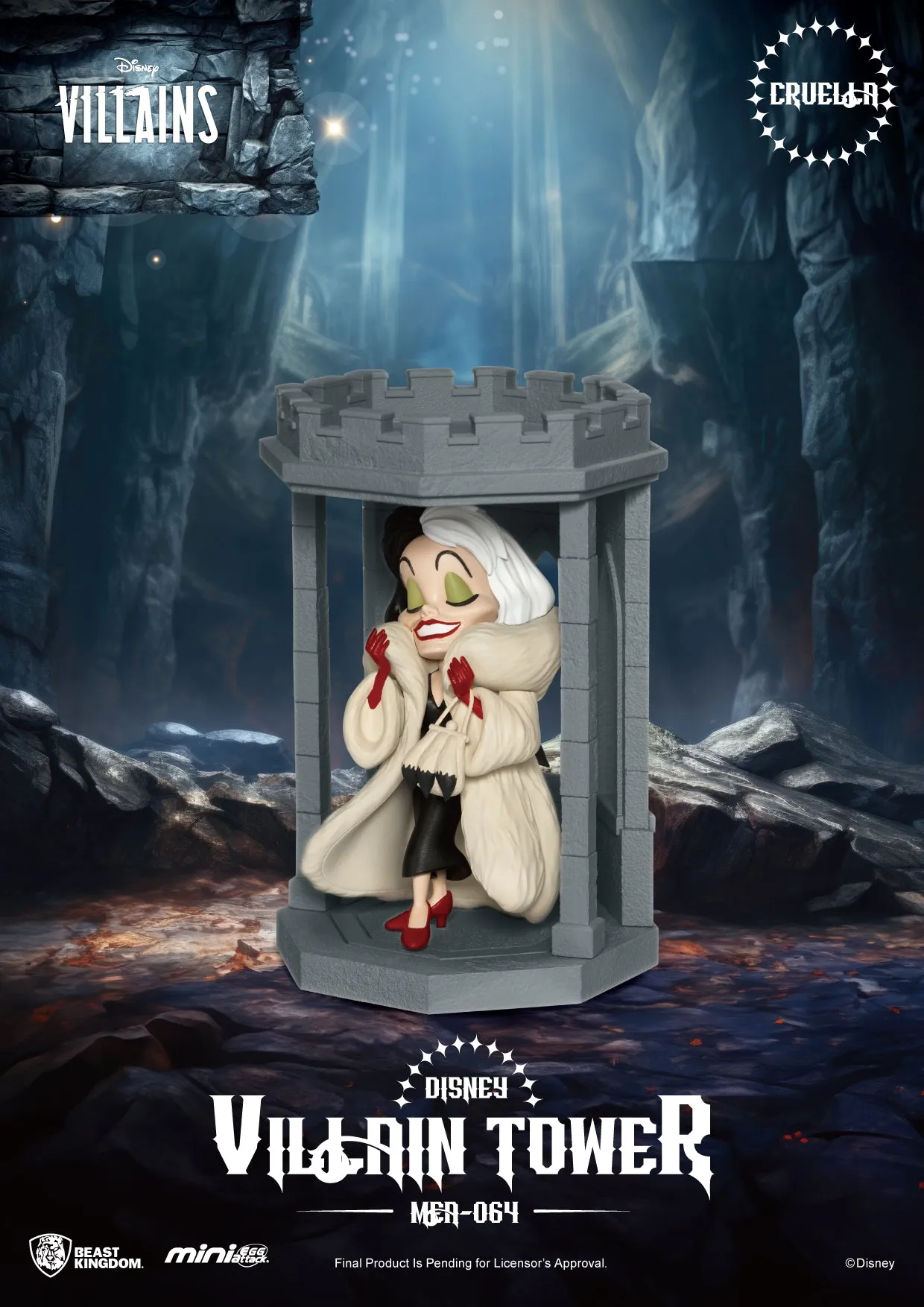 Disney Villain Tower Series Blind Box Set (6PCS)