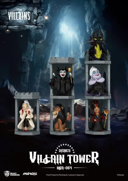 Disney Villain Tower Series Blind Box Set (6PCS)