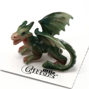 Draco Western Dragon | Porcelain Miniature