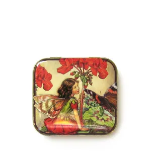 Flower Fairies Pocket Tin - Geranium