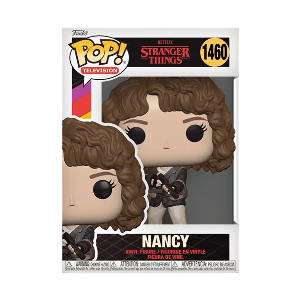 Funko Pop! TV: Stranger Things - Nancy with Shotgun Figure