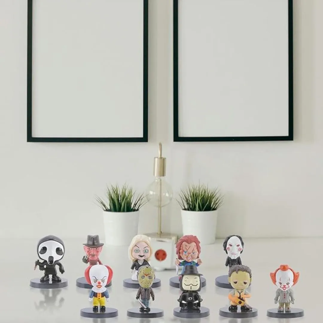 Horror Movie Action Figure Set | Killer Set Halloween Collection