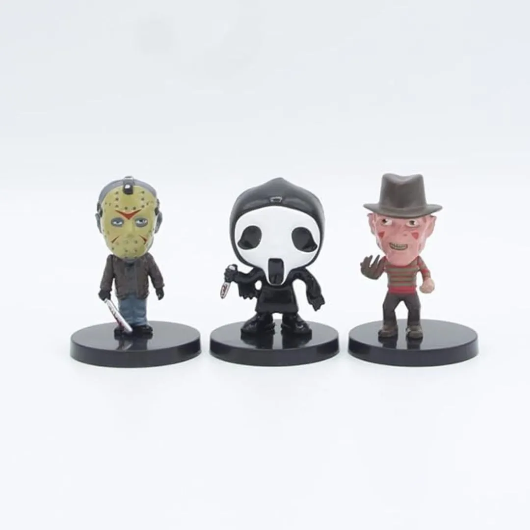 Horror Movie Action Figure Set | Killer Set Halloween Collection