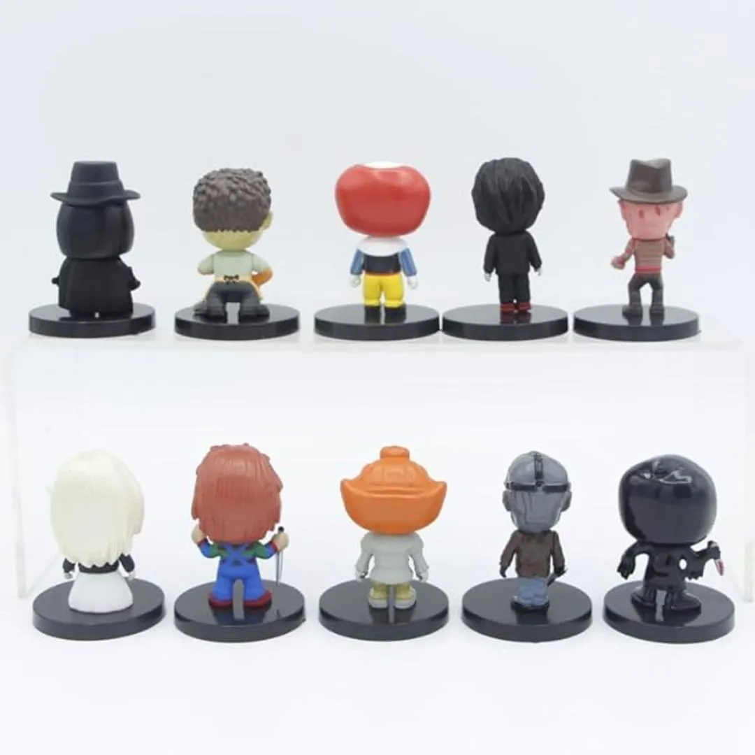 Horror Movie Action Figure Set | Killer Set Halloween Collection