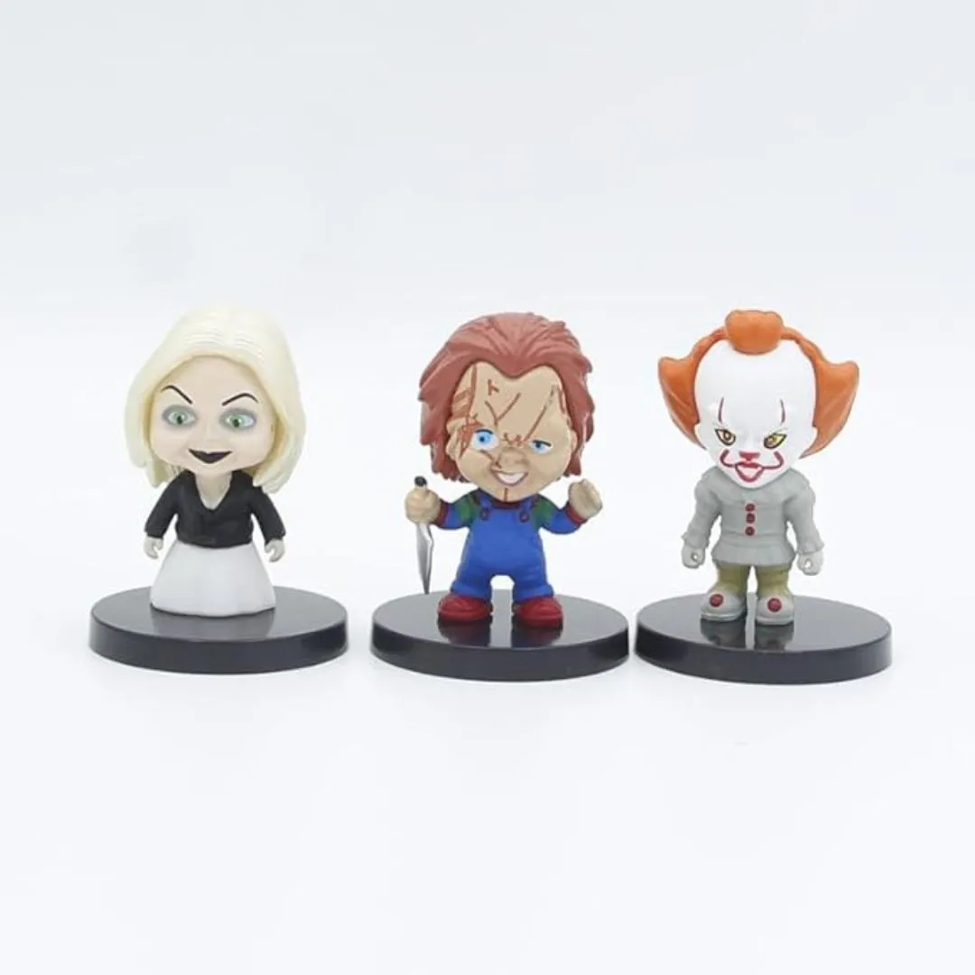 Horror Movie Action Figure Set | Killer Set Halloween Collection