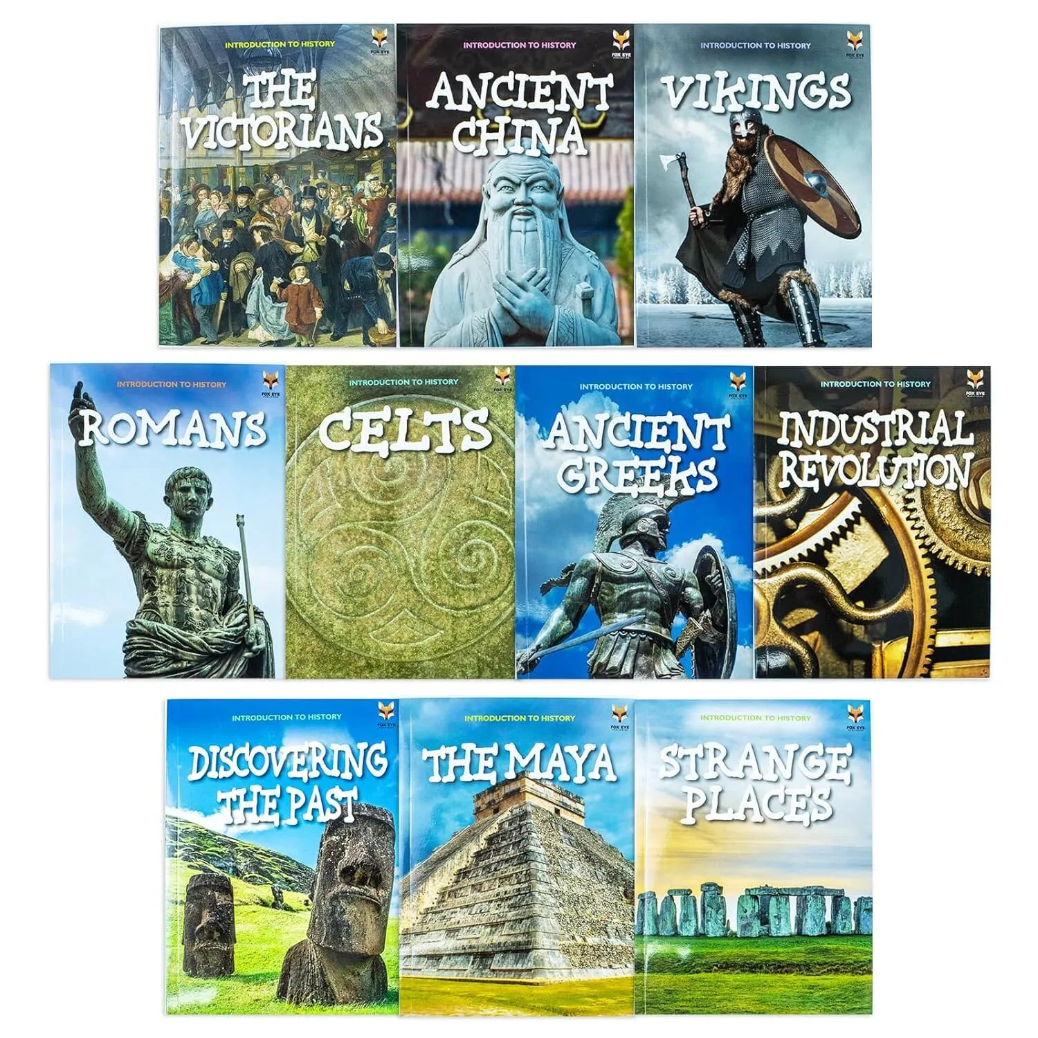 Introduction to History for Beginners (Series 1) 10 Books Collection Set - Ages 7  - Paperback
