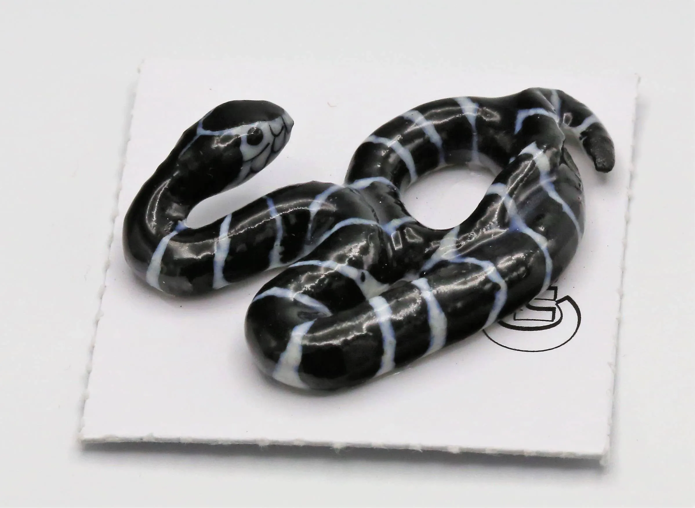 Little Critterz Porcelain Miniature - "King" Snake