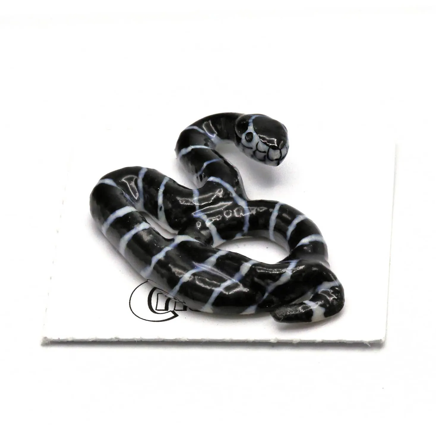 Little Critterz Porcelain Miniature - "King" Snake
