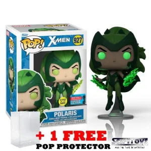 Marvel : X-Men - Polaris Glow in the Dark #927 Pop Vinyl Funko NYCC 2021 Exclusive