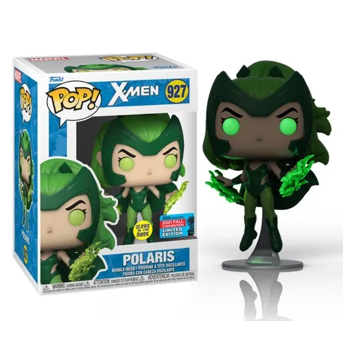 Marvel : X-Men - Polaris Glow in the Dark #927 Pop Vinyl Funko NYCC 2021 Exclusive