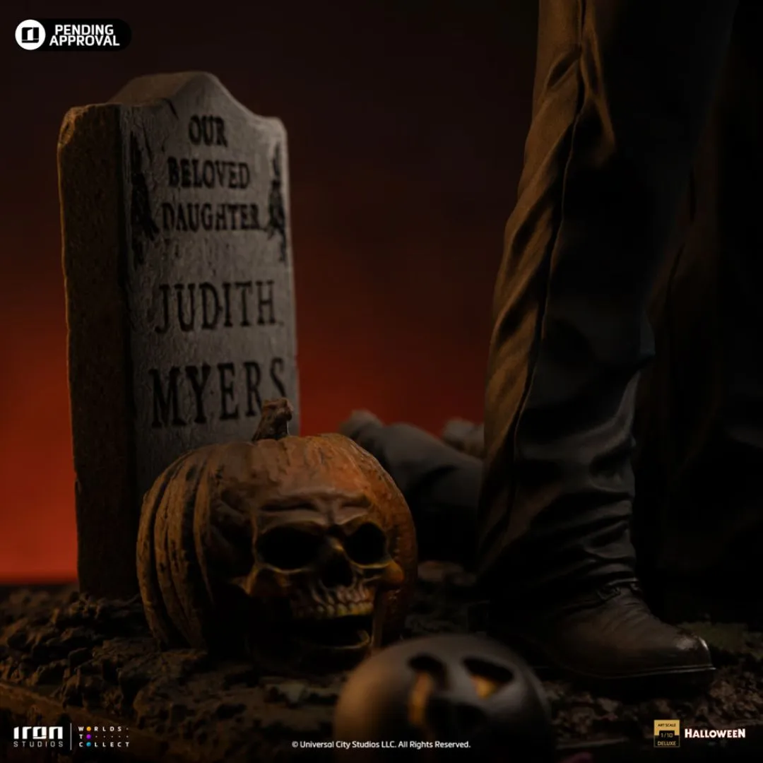 Michael Myers Deluxe - Halloween  Statue By Iron Studios