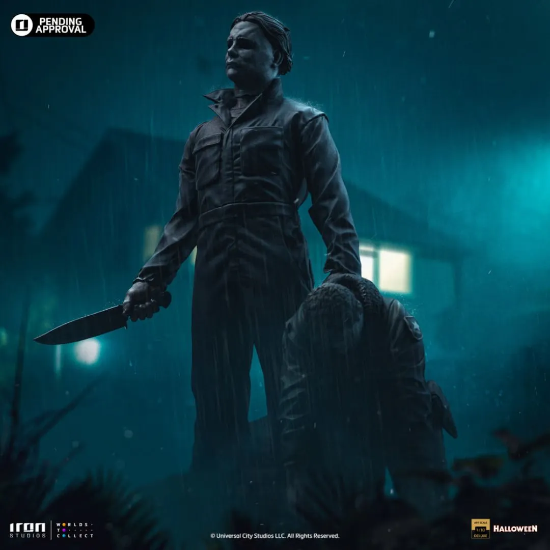 Michael Myers Deluxe - Halloween  Statue By Iron Studios