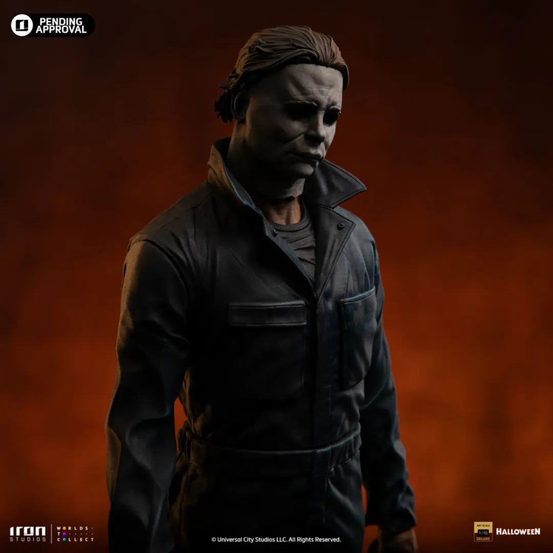 Michael Myers Deluxe - Halloween  Statue By Iron Studios