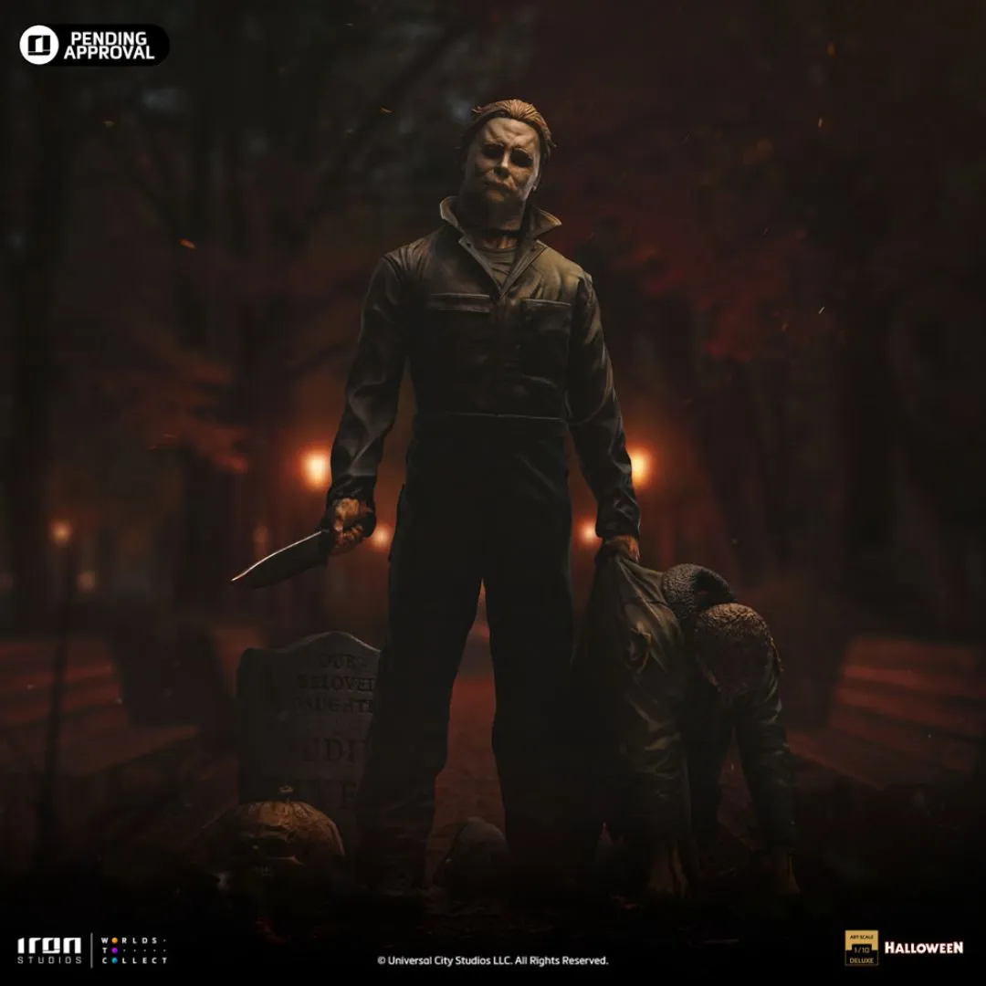 Michael Myers Deluxe - Halloween  Statue By Iron Studios