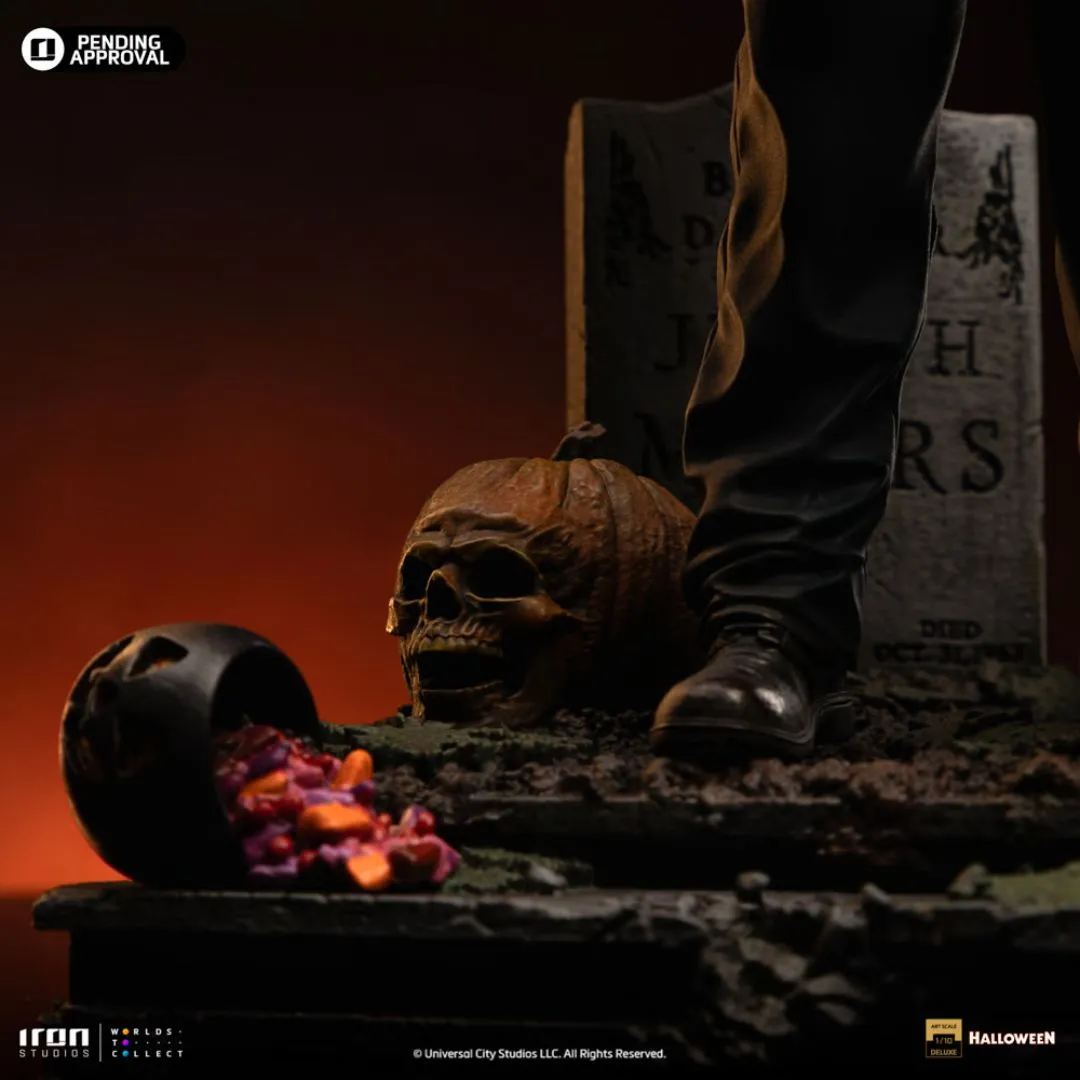 Michael Myers Deluxe - Halloween  Statue By Iron Studios