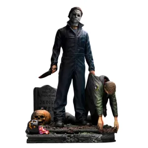 Michael Myers Deluxe - Halloween  Statue By Iron Studios