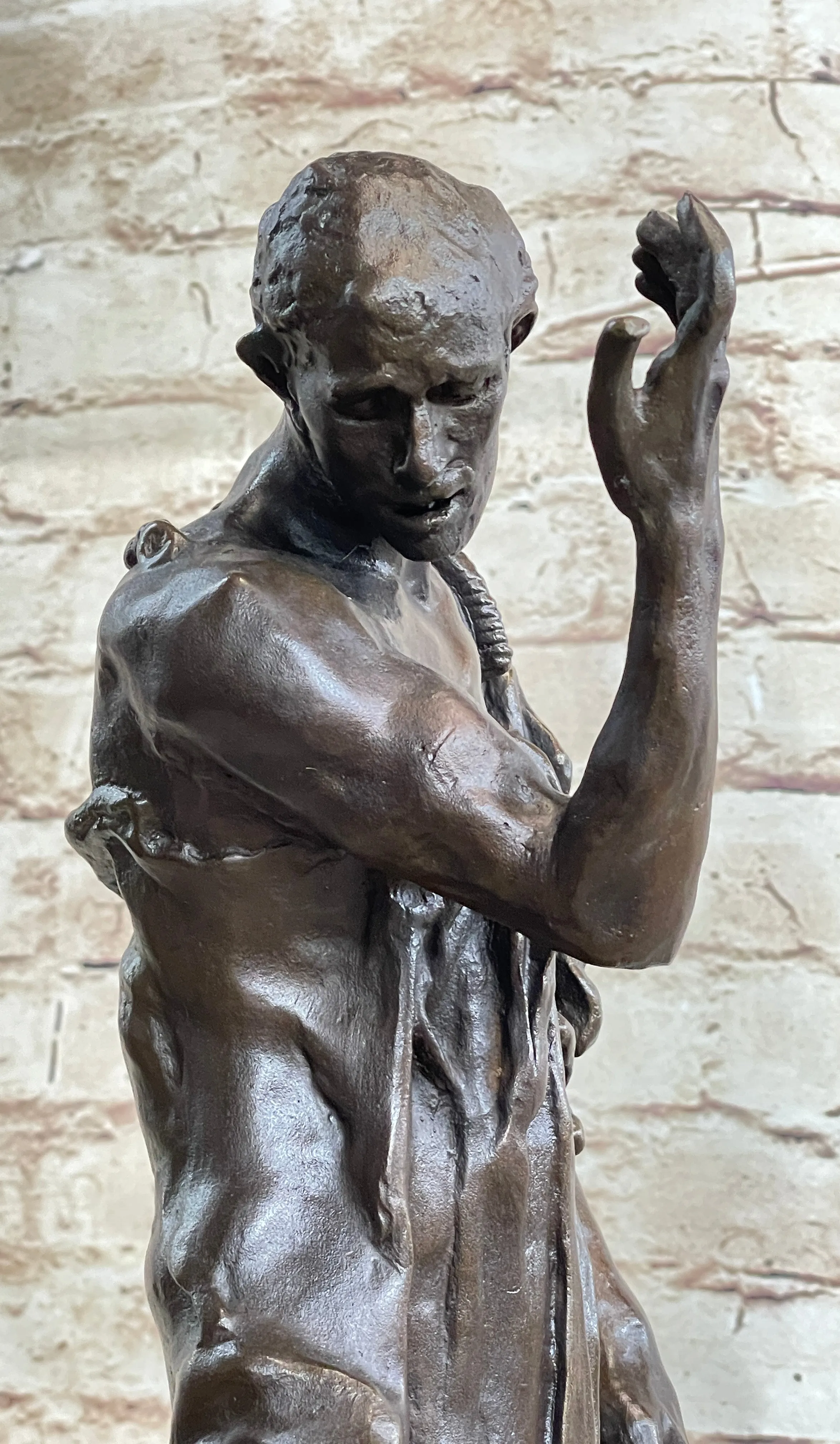 Pierre de Wissant Burghers of Calais Bronze Statue Sculpture by Auguste Rodin