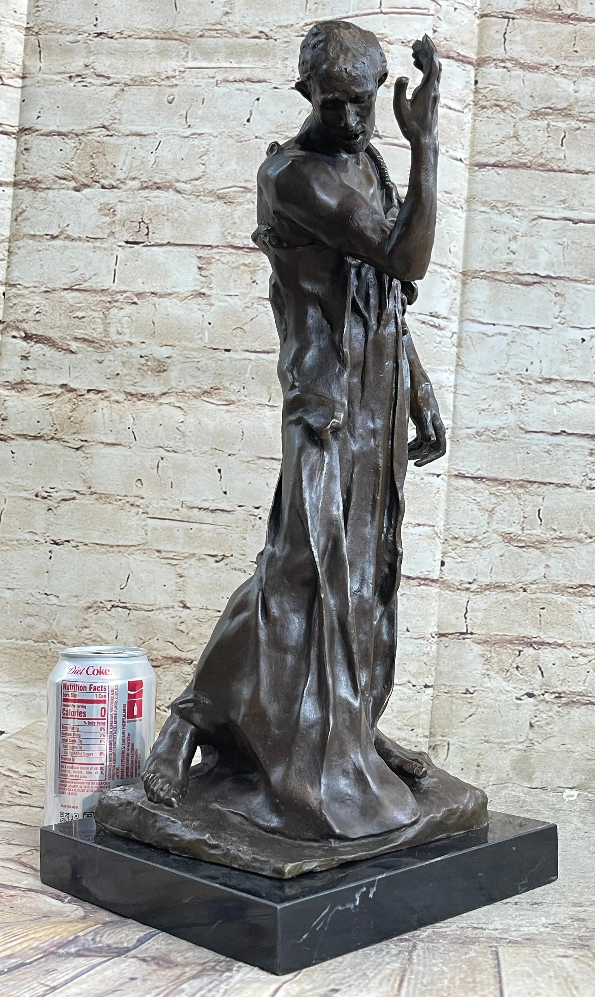 Pierre de Wissant Burghers of Calais Bronze Statue Sculpture by Auguste Rodin