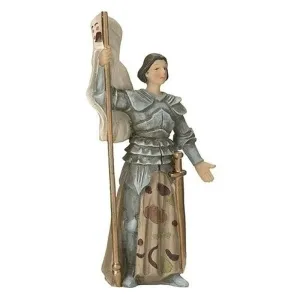 Polyresin St. Joan Of Arc Statue Figurine "Protector Of Heroic Causes"