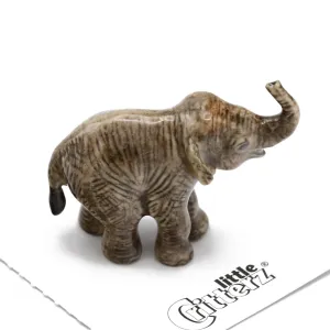 Promise Asian Elephant Calf | Porcelain Miniature