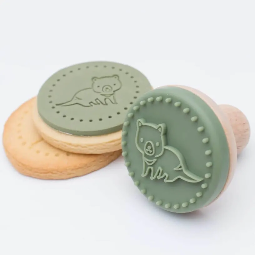 Stampies - Silicone Cookie Stamps - Animal Dough Stampers Set - Australiana