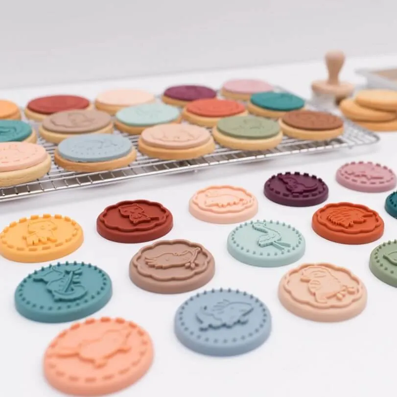 Stampies - Silicone Cookie Stamps - Animal Dough Stampers Set - Australiana