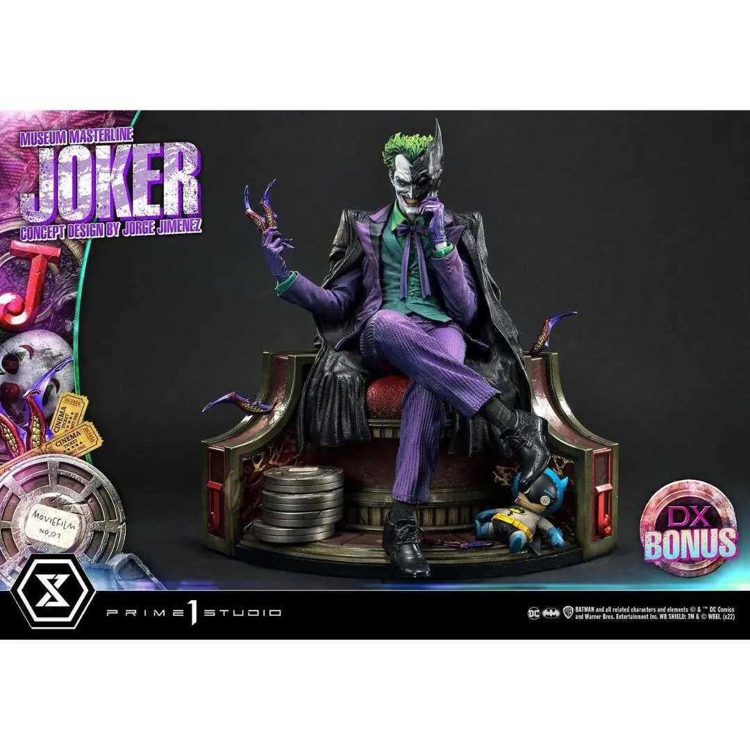 The Joker (Concept Design by Jorge Jimenez) DC Comics Deluxe Statue by Prime 1 Studios