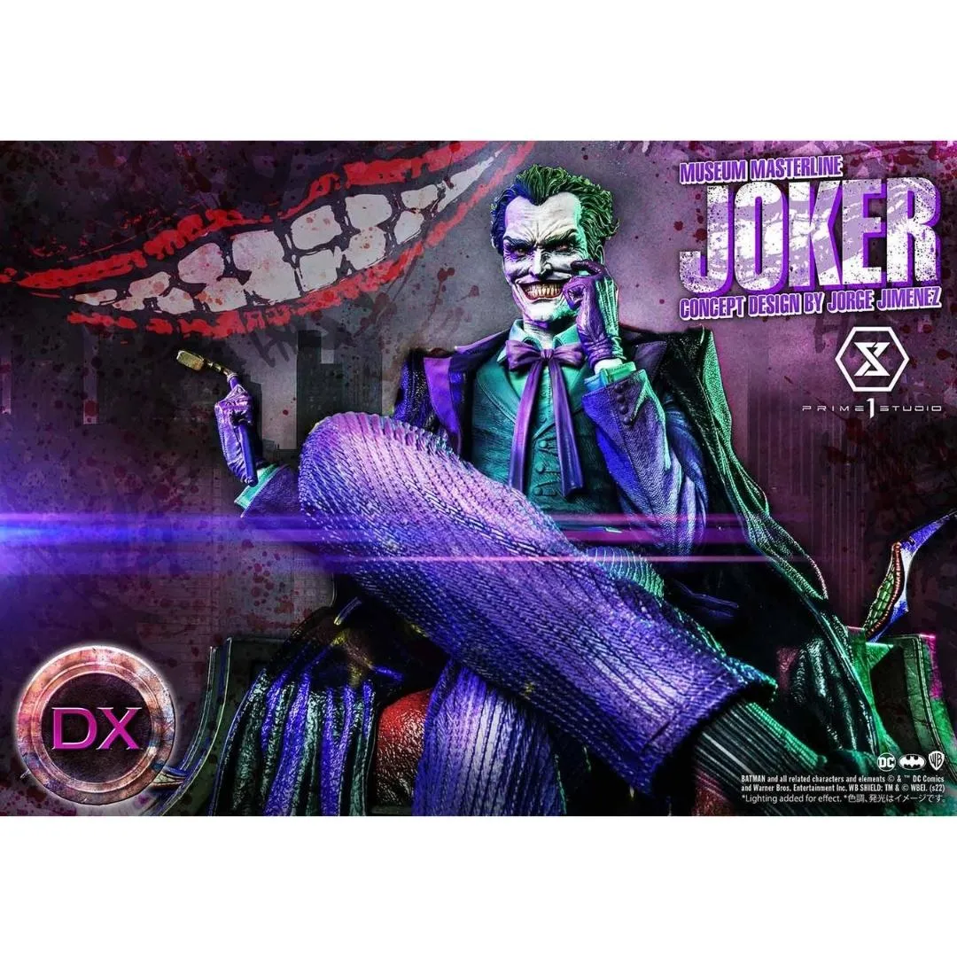 The Joker (Concept Design by Jorge Jimenez) DC Comics Deluxe Statue by Prime 1 Studios