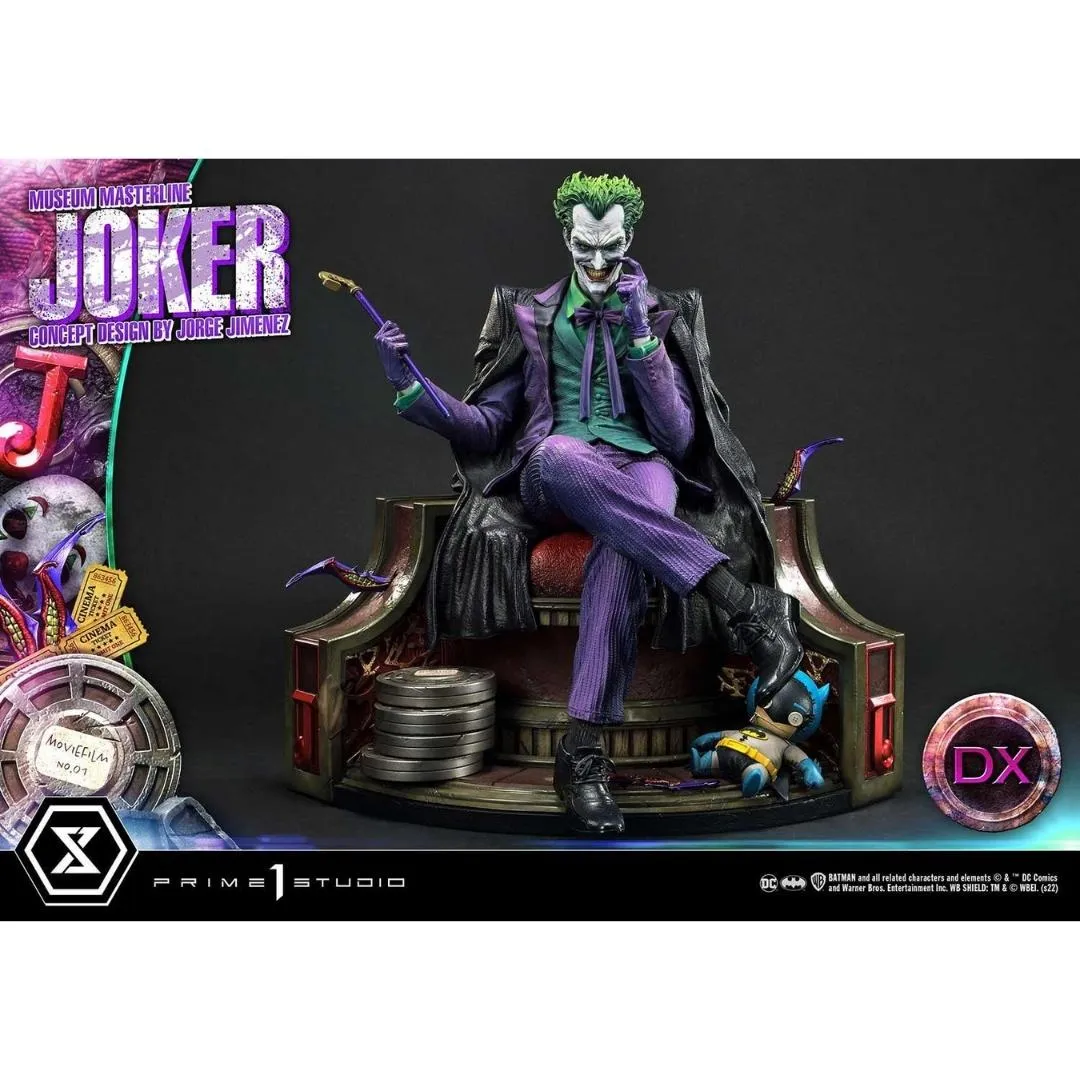 The Joker (Concept Design by Jorge Jimenez) DC Comics Deluxe Statue by Prime 1 Studios