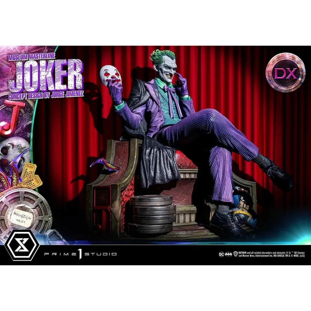 The Joker (Concept Design by Jorge Jimenez) DC Comics Deluxe Statue by Prime 1 Studios