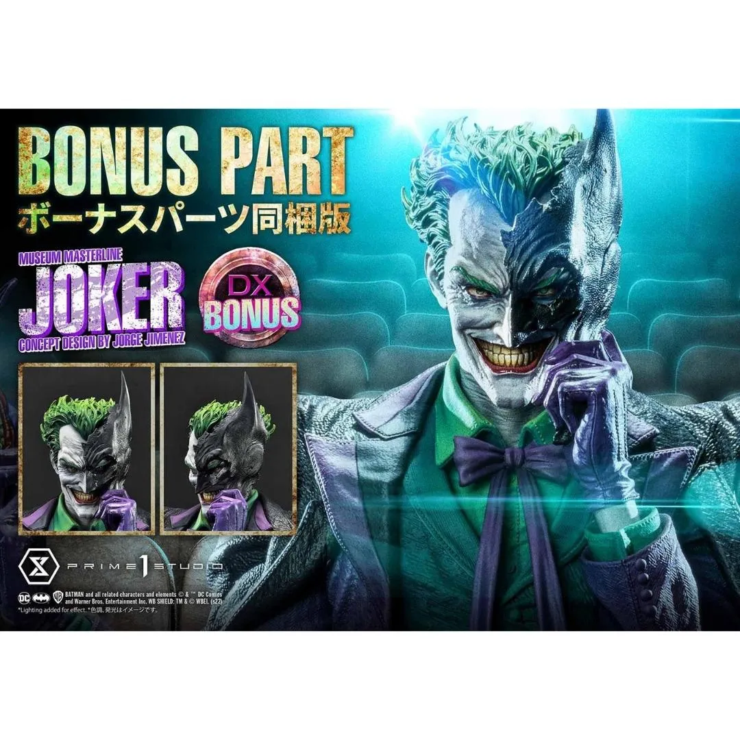 The Joker (Concept Design by Jorge Jimenez) DC Comics Deluxe Statue by Prime 1 Studios