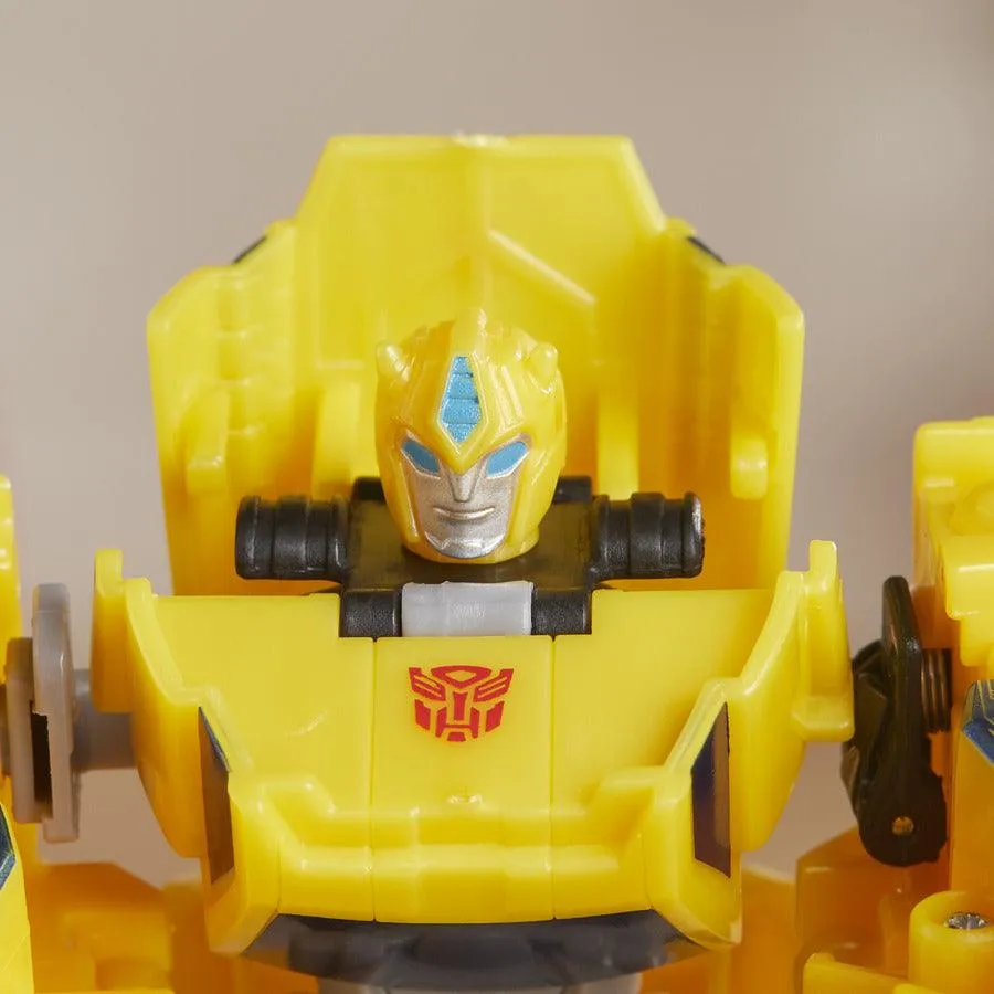 Transformers Bumblebee Cyberverse Adventures Action Attackers Warrior Class Bumblebee Action Figure, 5.4-Inch