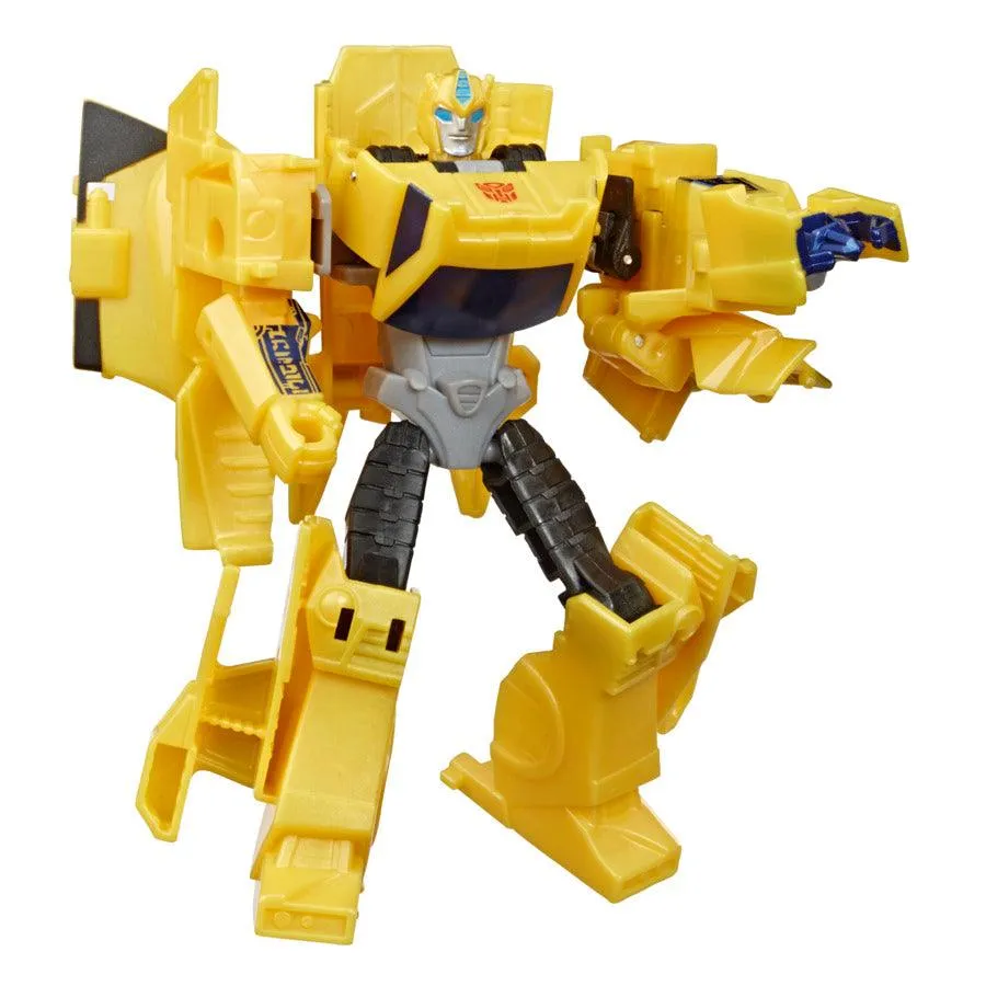 Transformers Bumblebee Cyberverse Adventures Action Attackers Warrior Class Bumblebee Action Figure, 5.4-Inch