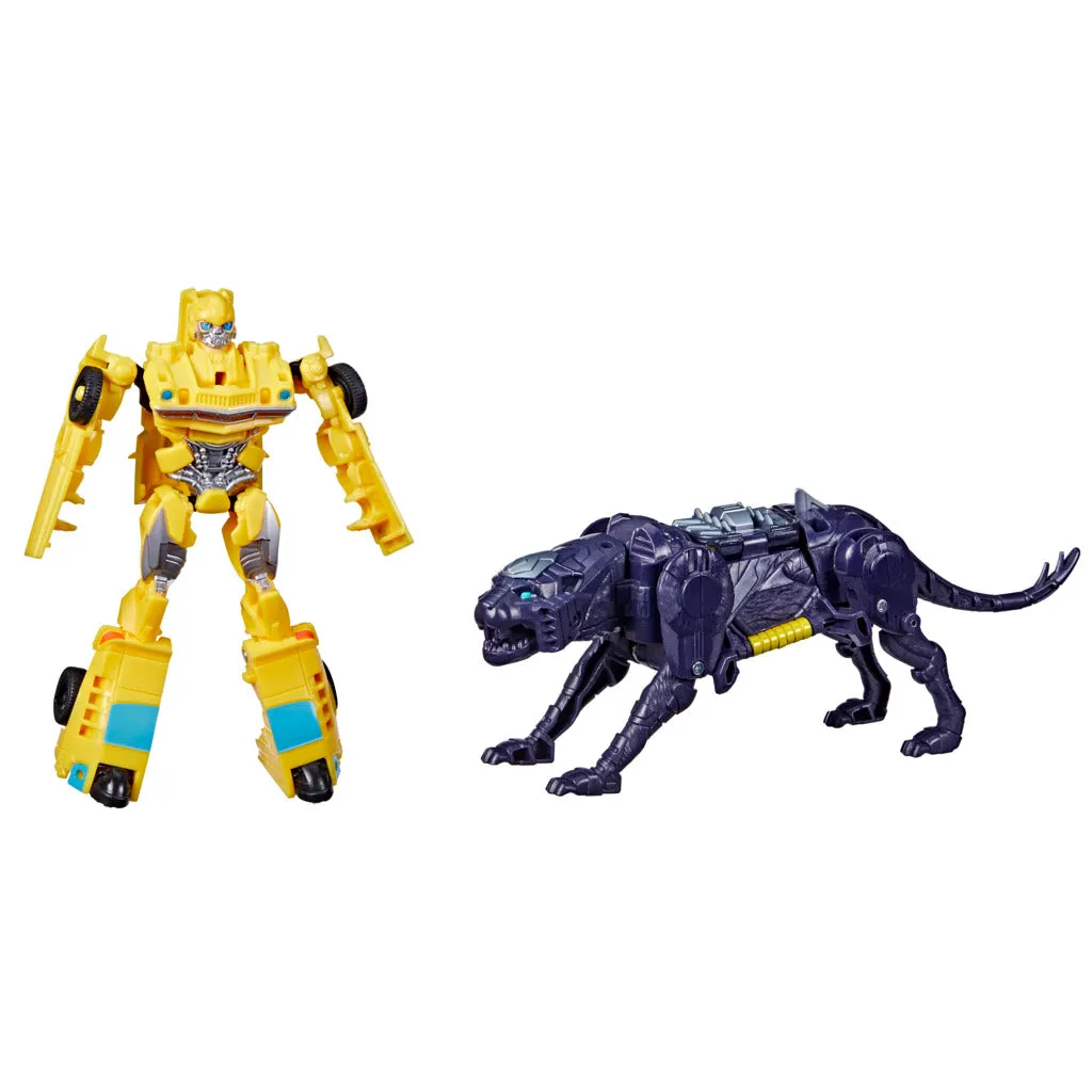 Transformers Rise Of The Beasts Beast Combiner 2-Pack Bumblebee & Snarlsaber